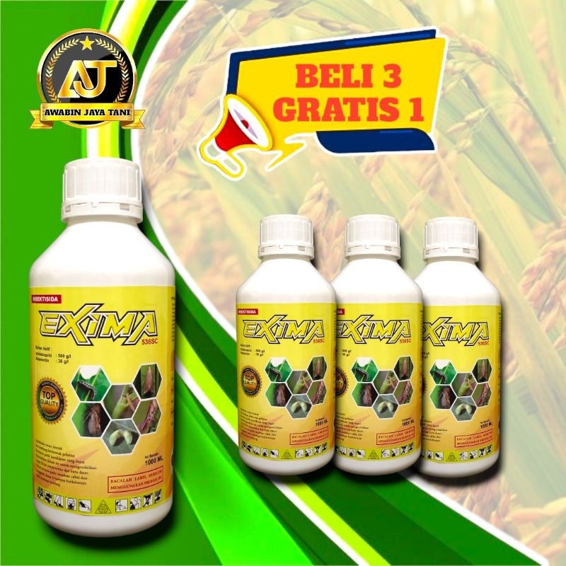 EXIMA 536 SC 1LITER INSEKTISIDA BAHAN AKTIF IMIDAKLOPRID ABAMECTIN