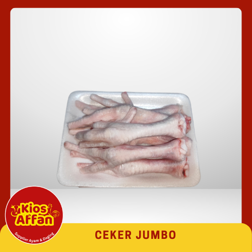 

Ceker Ayam Jumbo Bersih - 250gr/500gr/1kg