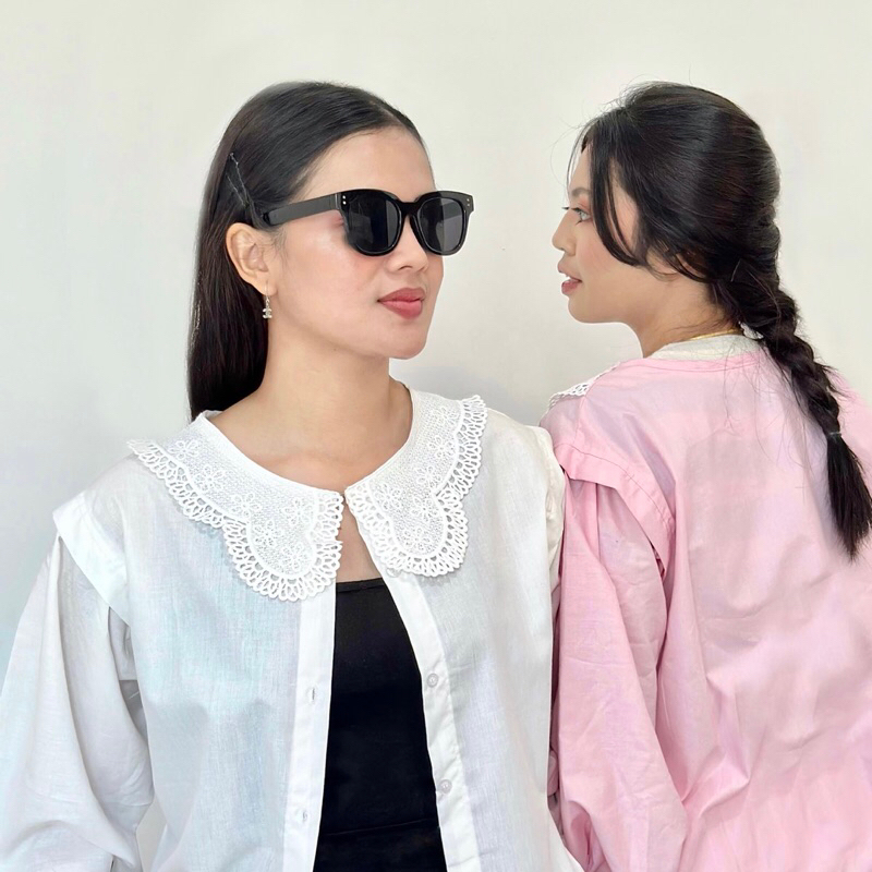 Kanaya Top - Poplin Chic - Corak Bahagia