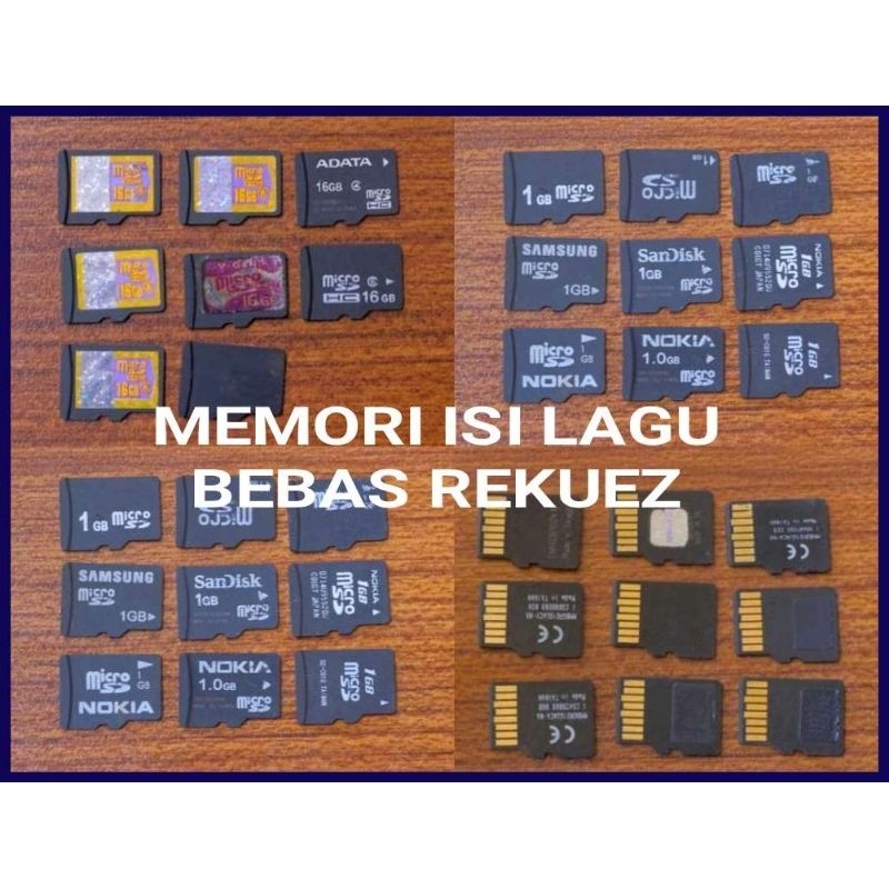 MEMORI MICRO SD CARD 2gb 4gb 8gb