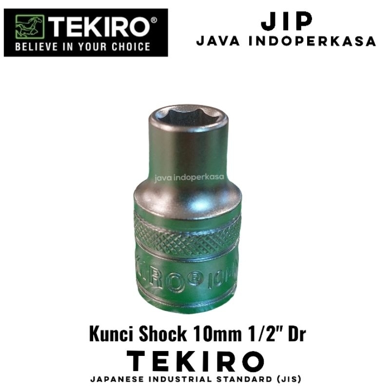 mata kunci sok 10 mm merk tekiro 1/2" Dr