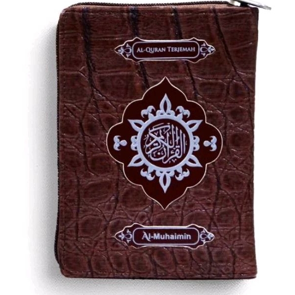 Mushaf Al-Quran Terjemah Al-Muhaimin 2 Warna Ukuran Kecil Resleting - Tim Al-Huda
