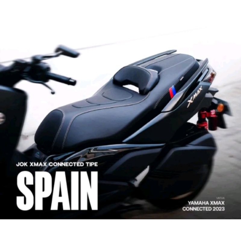 Cover Jok Xmax Mbtech / Kulit Jok Motor Xmax Modifikasi
