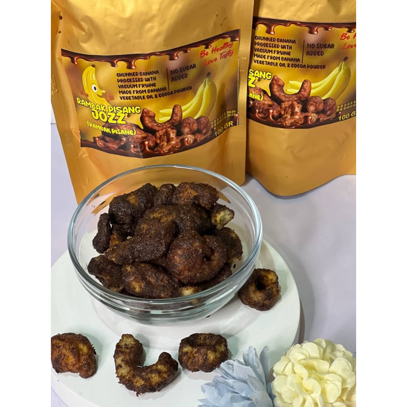 

Rambak Pisang Coklat cemilan sehat 100 gr