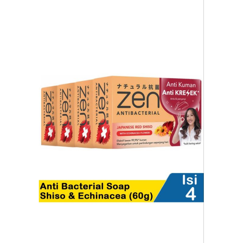 zen sabun batang isi 4