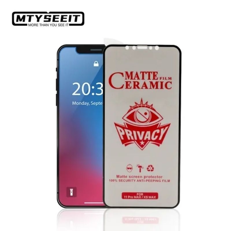 Tempered Glass Mate Ceramic