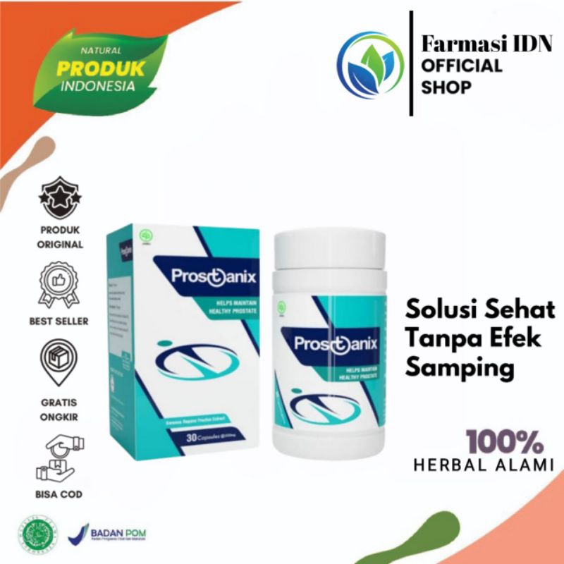 PROSTANIX ASLI ORIGINAL 100% ORIGINAL OBAT PROSTAT HERBAL ALAMI AMPUH