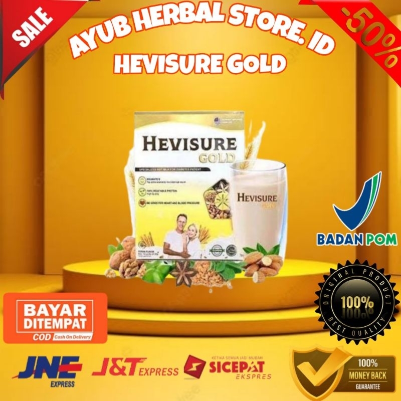 

Hevisure Gold Susu Diabetes Dan Kencing Manis Original