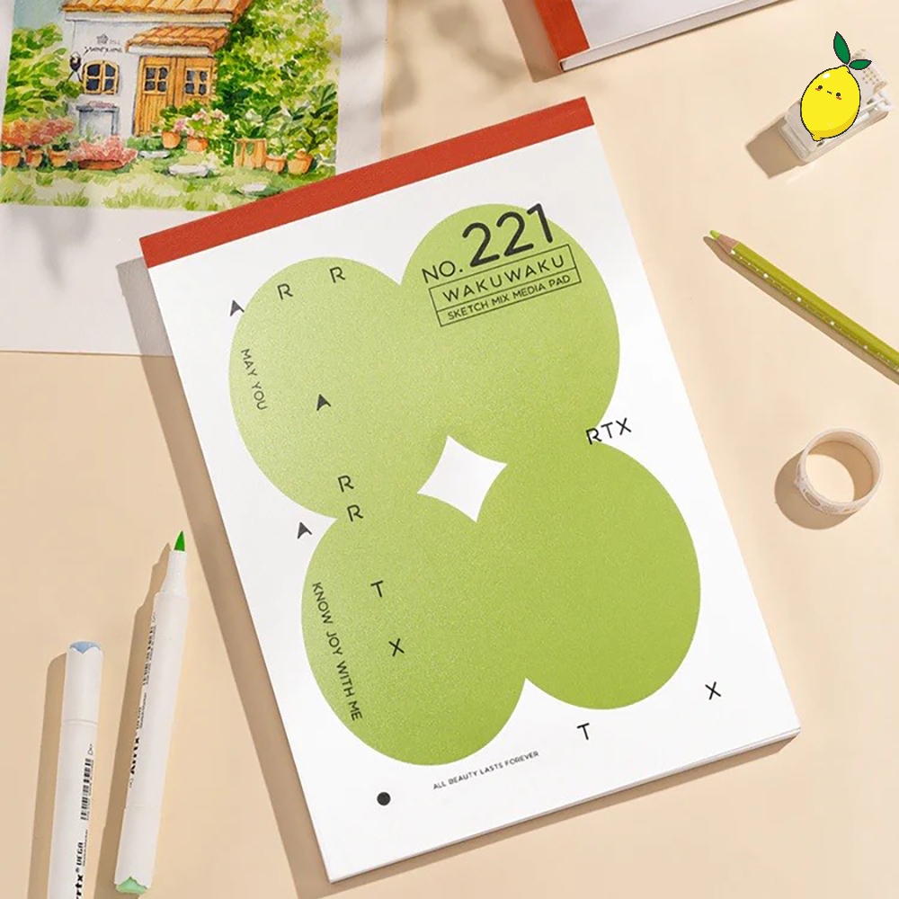 

Arrtx Sketch Mix Media Pad no.221 A4 / Sketchbook