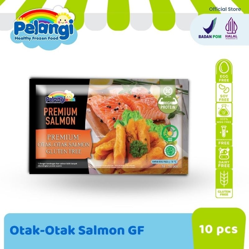 

Pelangi anak otak otak ikan salmon premium halal tanpa msg