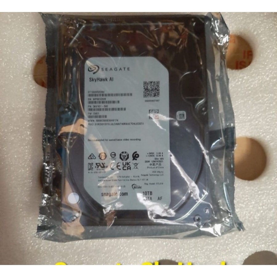 HDD 10 TB SEAGATE SKYHAWK/ HARDDISK 10 TB SEAGTE ORIGINAL