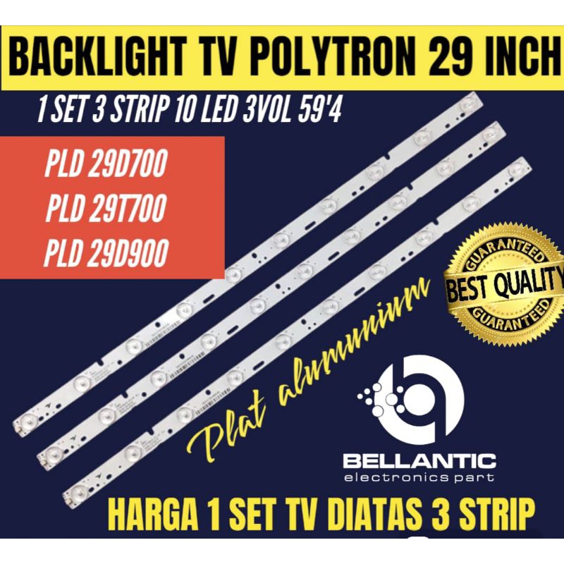 BACKLIGHT TV LCD LED POLYTRON 29 INCH PLD29D700- PLD29D800- PLD29T700 BACKLIGHT TV LCD LED POLYTRON 