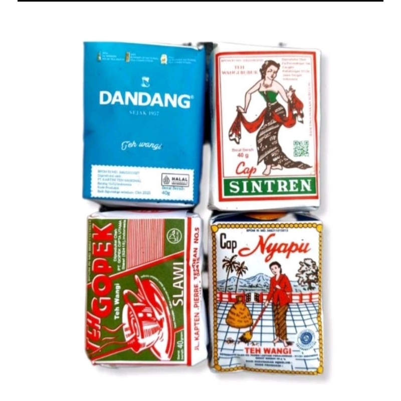 

Teh racik khas solo 4 varian rasa
