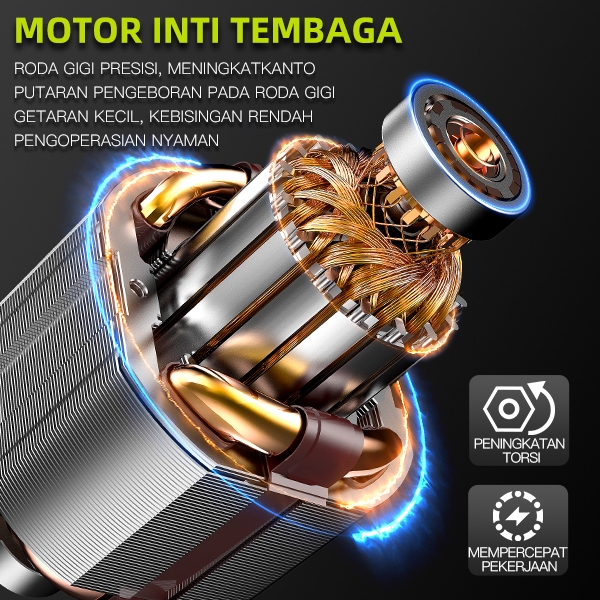 ZPER Mesin bor Bor tangan listrik Bor beton Bor tembok alat bor Obeng bor kayu ZP018