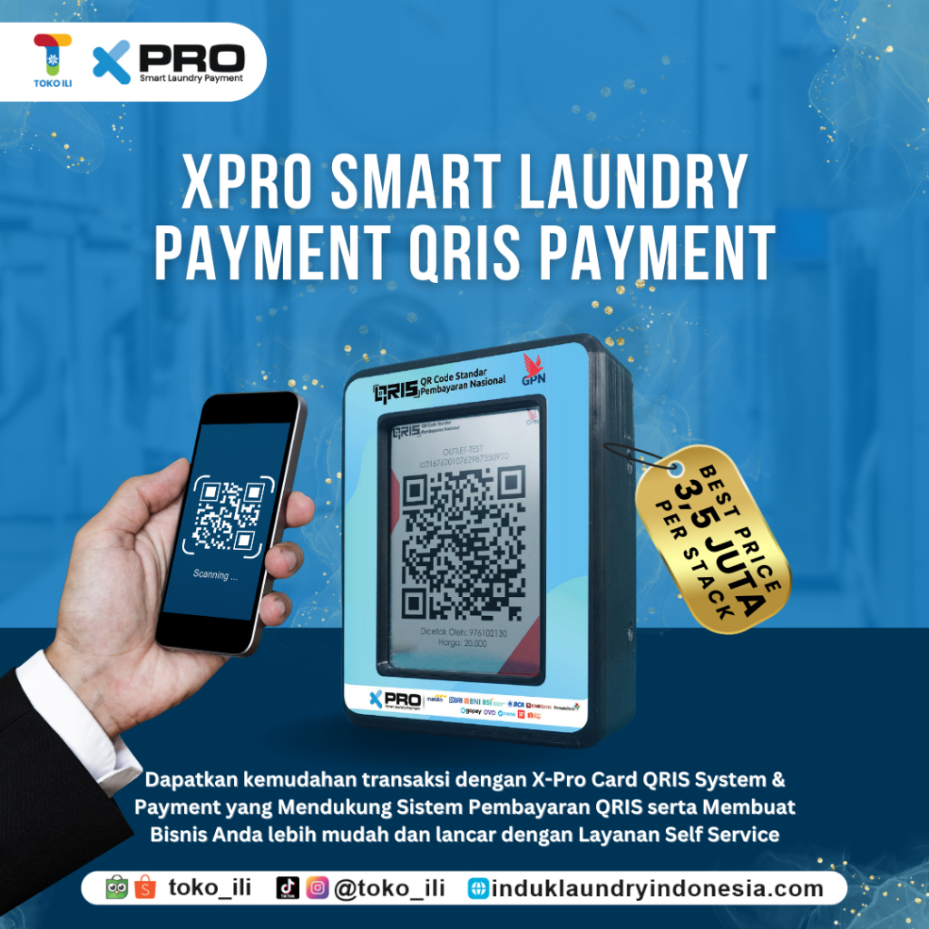 Xpro Laundry - QRIS