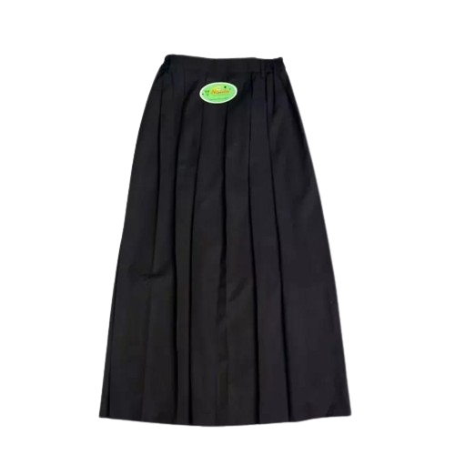 COD BAWAHAN SERAGAM ANAK SEKOLAH SD ROK HITAM MODEL REMPEL PANJANG POLOS TERLARIS