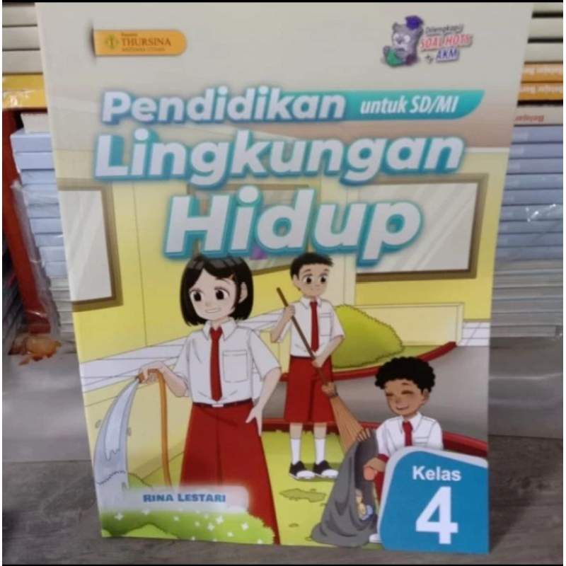 Buku PLH kelas 4 untuk SD/MI