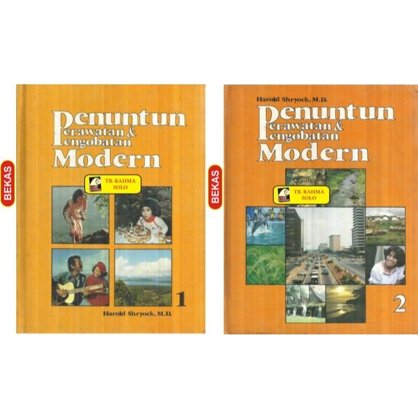 Penuntun Perawatan dan Pengobatan Modern jilid 1 dan 2 Harold Shryock Indonesia Publishing House - B