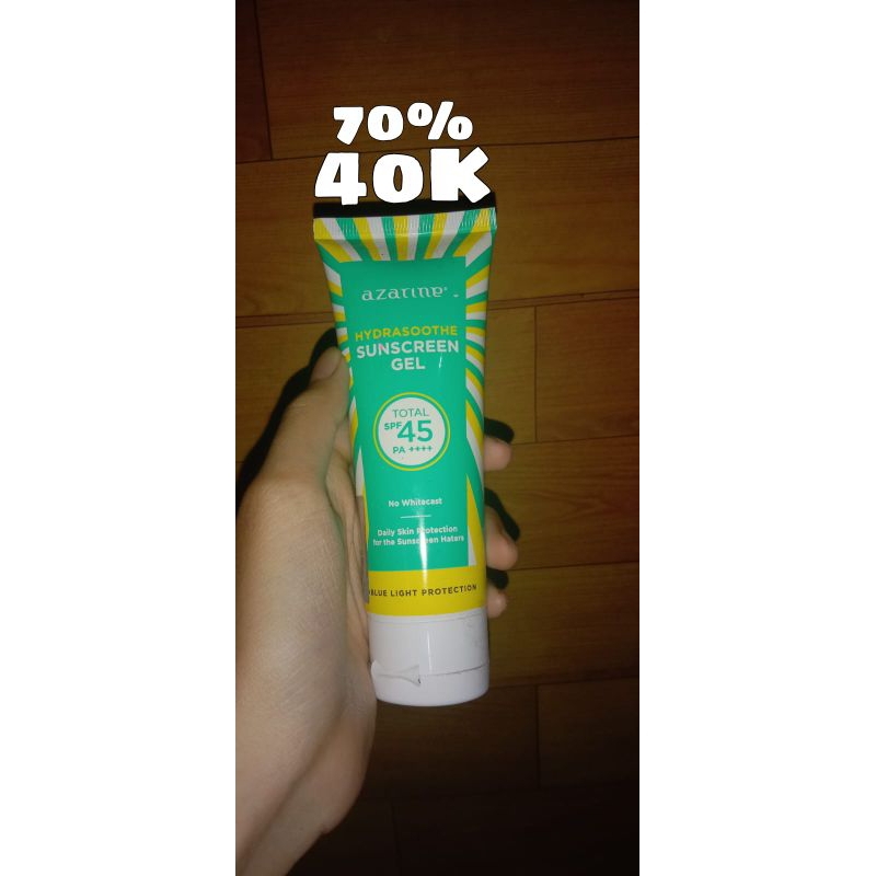 sunscreen azarine hydrasoothe