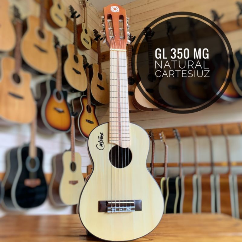 BONUS 100RIBU GITARLELE GUITALELE ORIGINAL CARTESIUZ NOT GUITALELE GL-1 GITAR KECIL