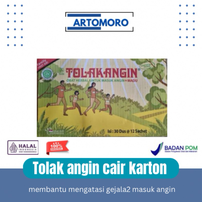Tolak angin cair 1 karton / Tolak angin cair /Tolak angin cair 1 dus