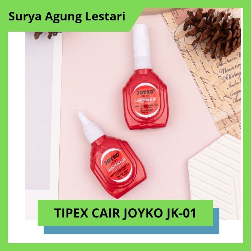 

Correction Fluid / Cairan Koreksi / Penghapus Cair Joyko JK-01