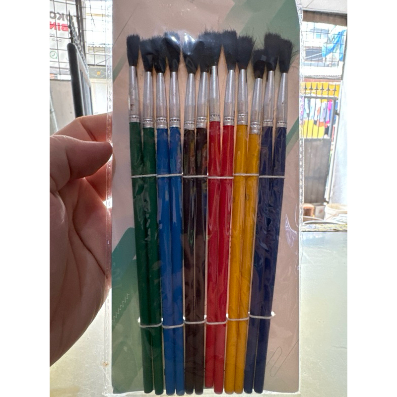 

KUAS LUKIS CAT BRUSH KUAS KECIL NO 10 MERK RANDOM TERGANTUNG STOK