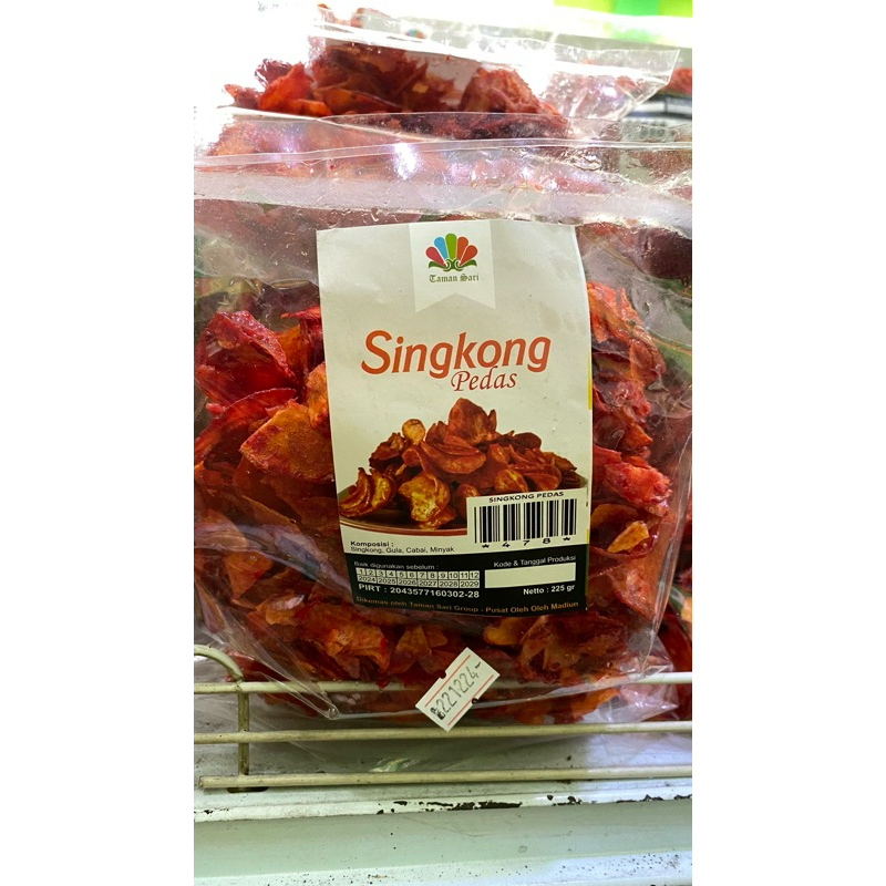 

KERIPIK SINGKONG PEDAS