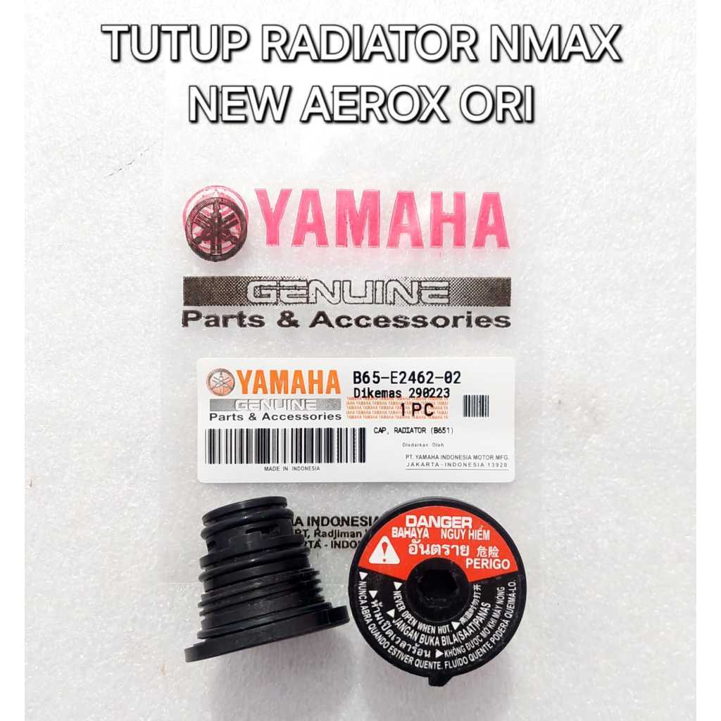 TUTUP RADIATOR NMAX NEW AEROX ORIGINAL Yamaha B65-E2462-02