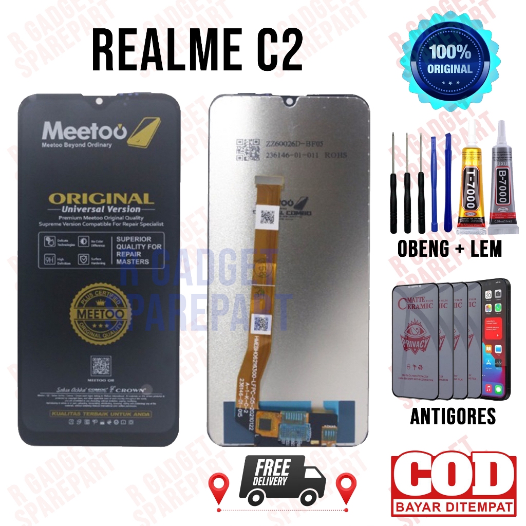 Lcd Realme C2 Ori OEM Quality Lcd Touchscreen Fullset