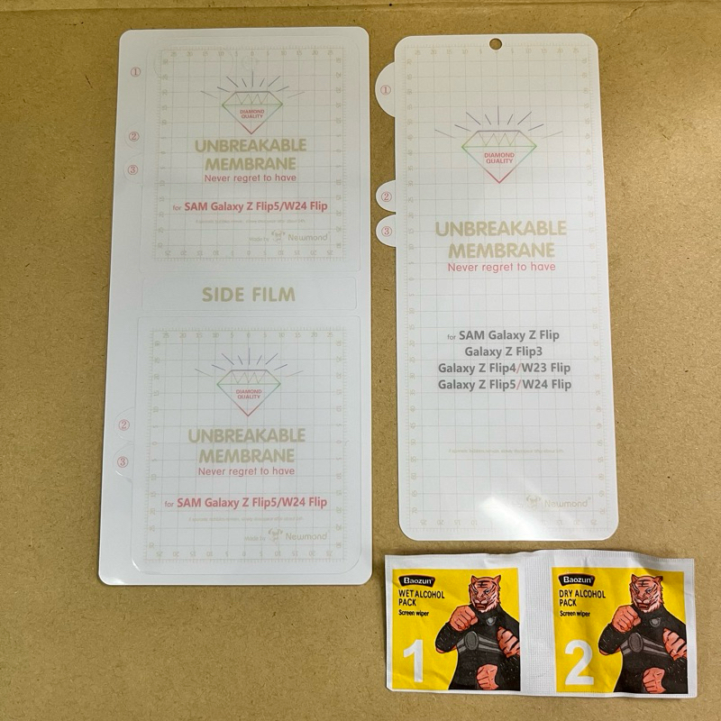 Z Flip 5 5G || Hydrogel samsung z flip 5 5G 3in1 clear