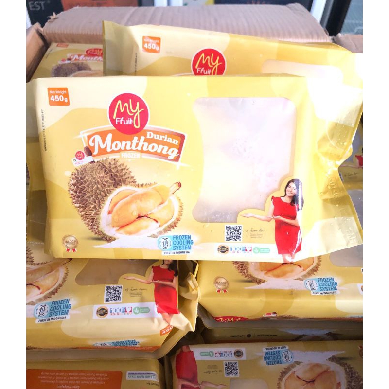 

Durian Monthong Palu My fruit Berat 450gram /pack