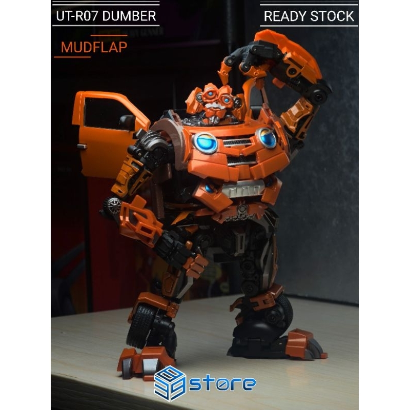 Unique Toys UT-R07 Dumber Transformers Mudflap R.O.T.F MPM Scale Figure