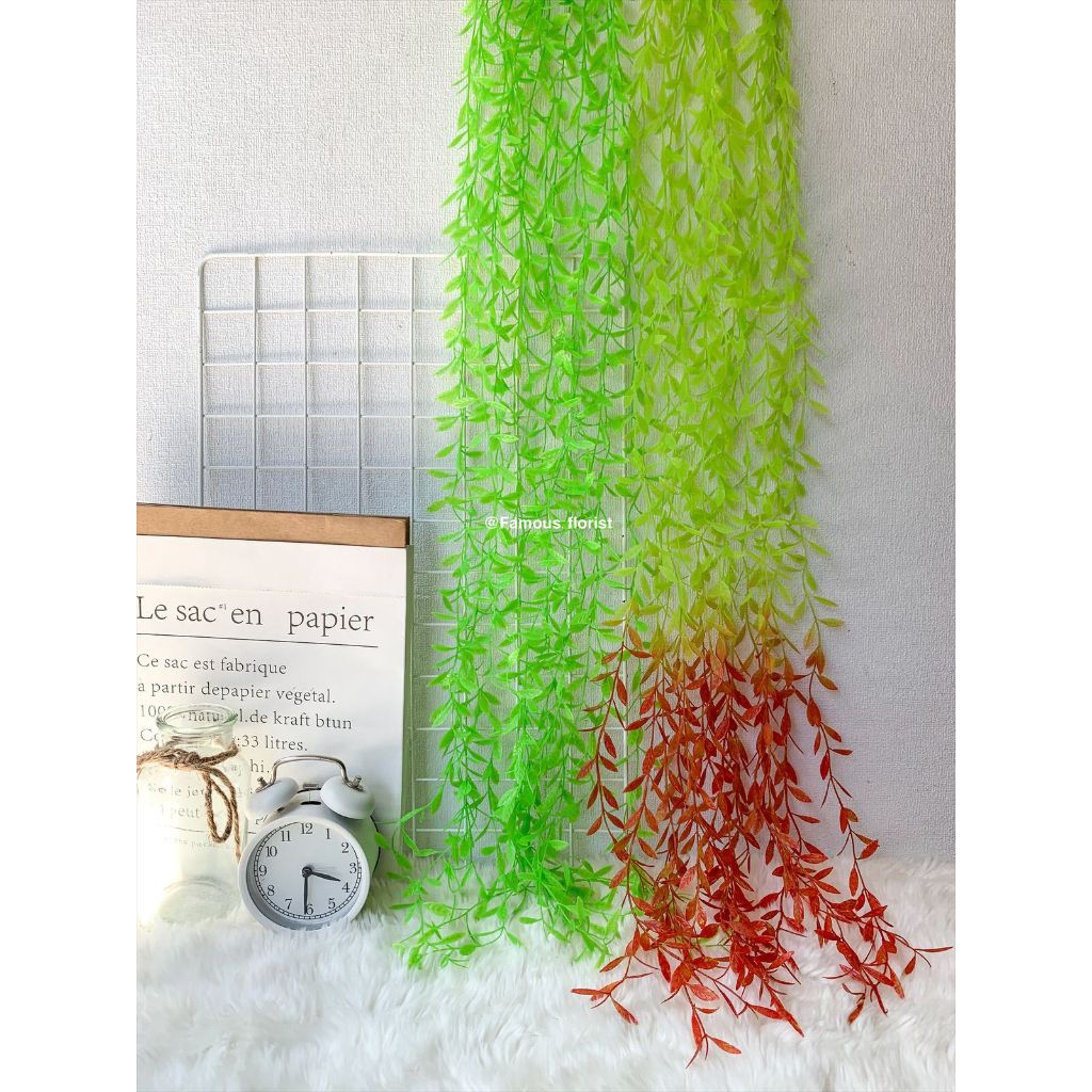 TANAMAN DAUN PLASTIK JUNTAI VERNONIA LEE KWAN YEW ARTIFICIAL