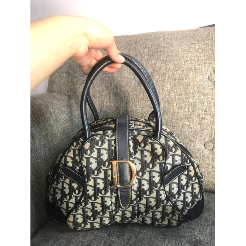 CHRISTIAN DIOR VINTAGE BOWLER BAG
