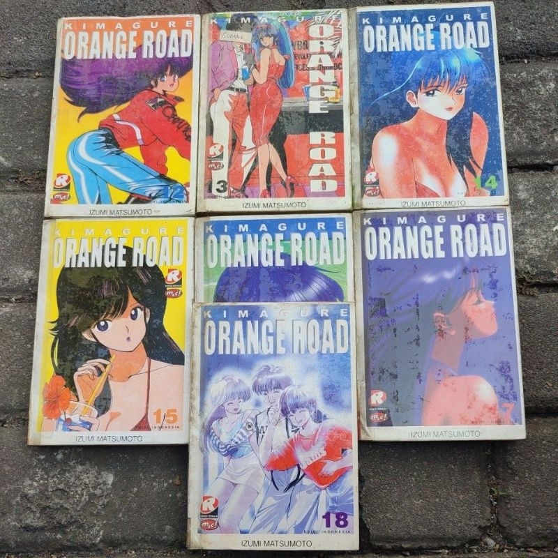 komik second KIMAGURE ORANGE ROAD 12-18. ks20