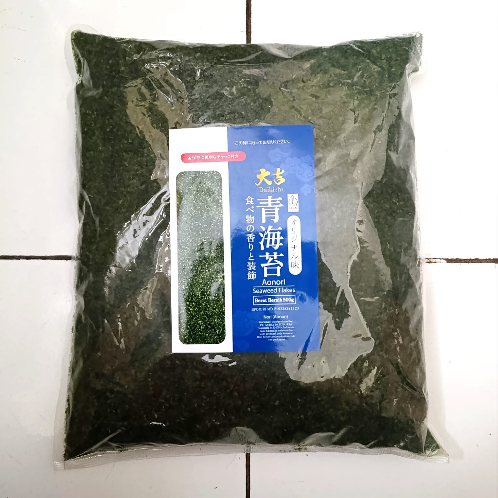 

ao nori java 500gr halal mui