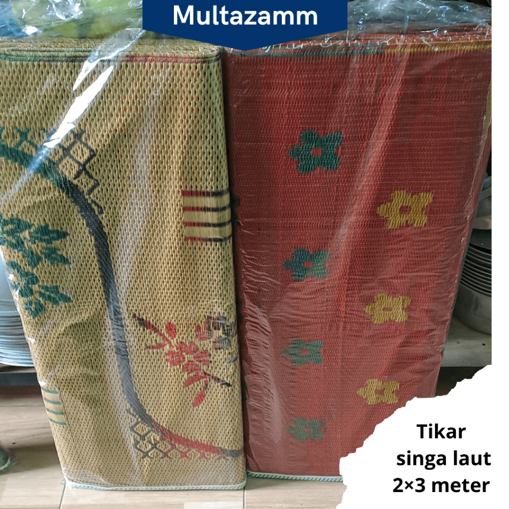 Singa Laut Tikar Plastik  lipat 2×3 meter tebal