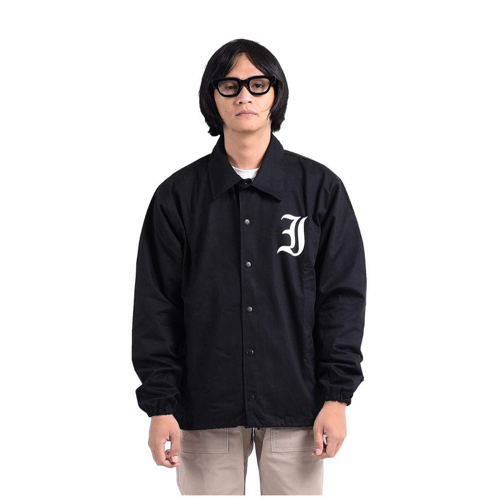 indiesch.co - coah jacket twill - coah jacket - twill - black - jacket pria - unisex
