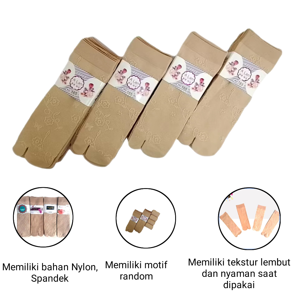 Kaos Kaki Wanita Jempol Korea Motif