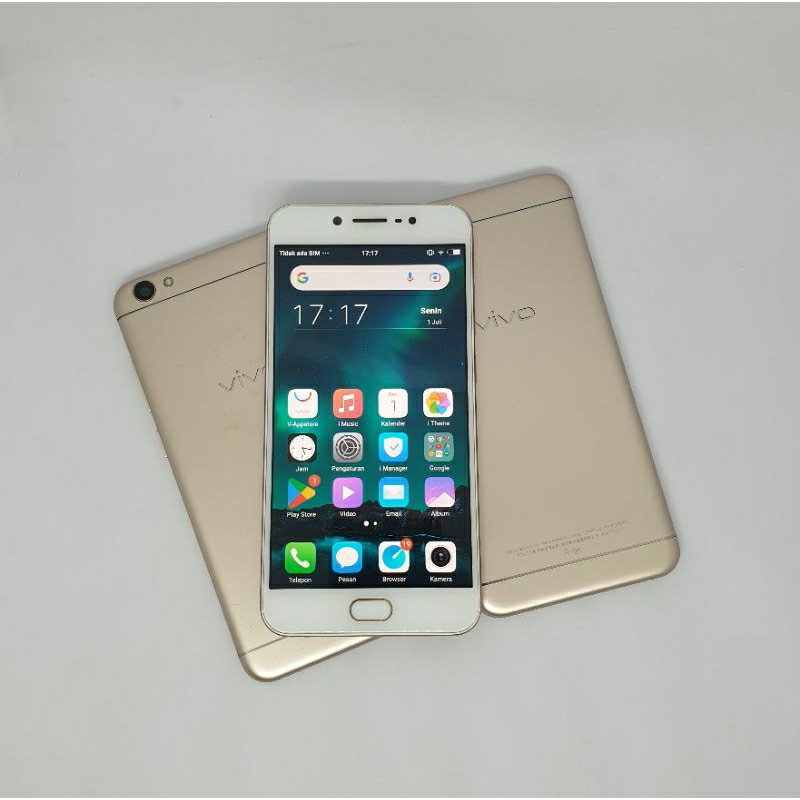 Vivo y67 Ram 4gb Internal 32gb second Original