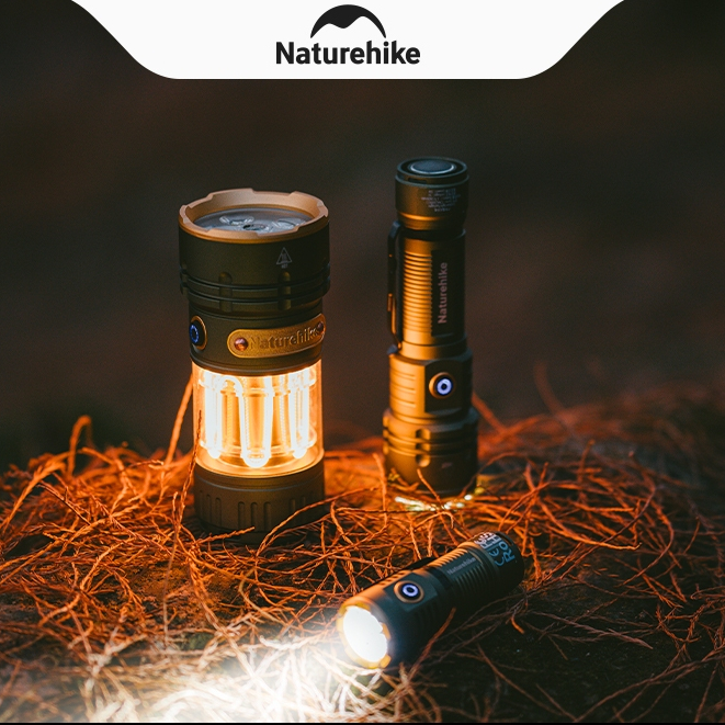Senter Naturehike CNK2300011  lampu camping survival outdoor flashlight rechargeable