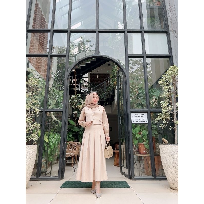 Setelan 4in1 Vest Talia Kekinian