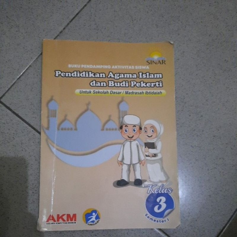 PAI kelas 3 semester 1 sinar BEKAS