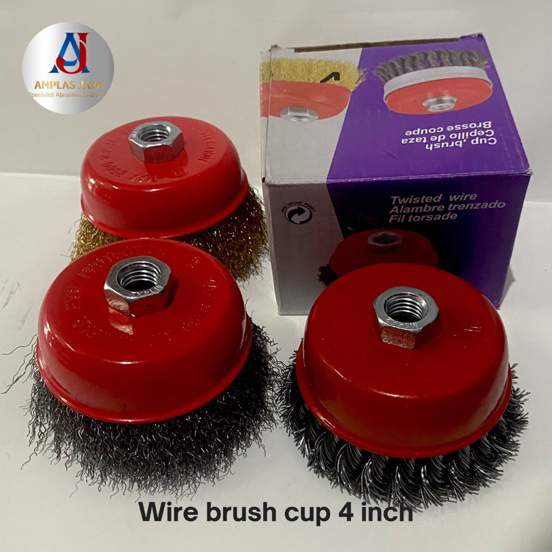 wire brush cup 4 inch M14/sikat kawat mangkok