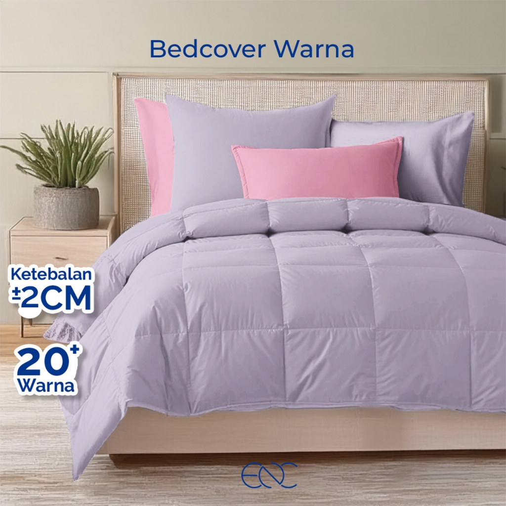 Bedcover Korea Katun Polos Aesthetic Look Minimalis ala Korean / Selimut Minimalis Polos / Selimut K