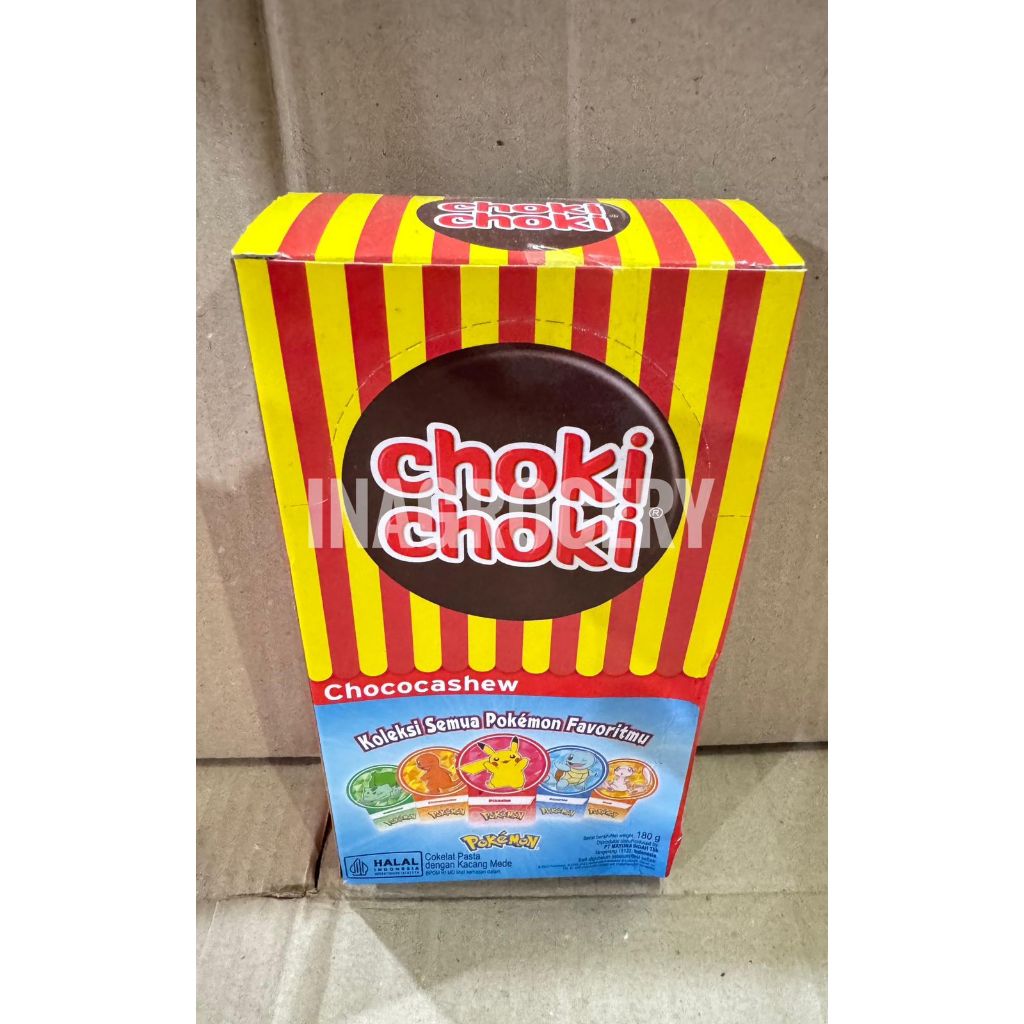 

CHOKI CHOKI CHOCO CASHEW 20pcs x 10gr