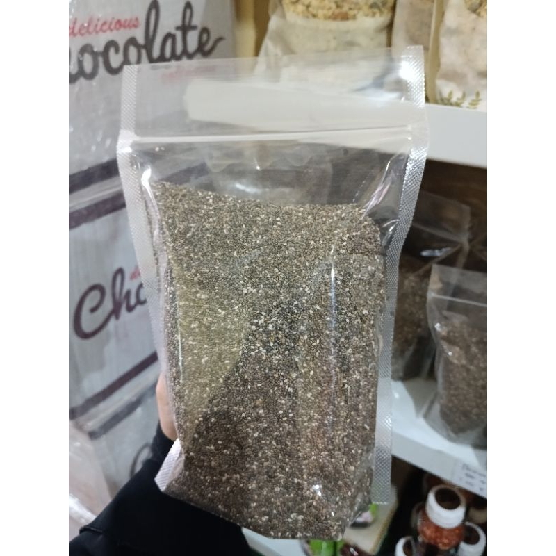 

biji chia seed 500 gram / organic biji chia / chia seed