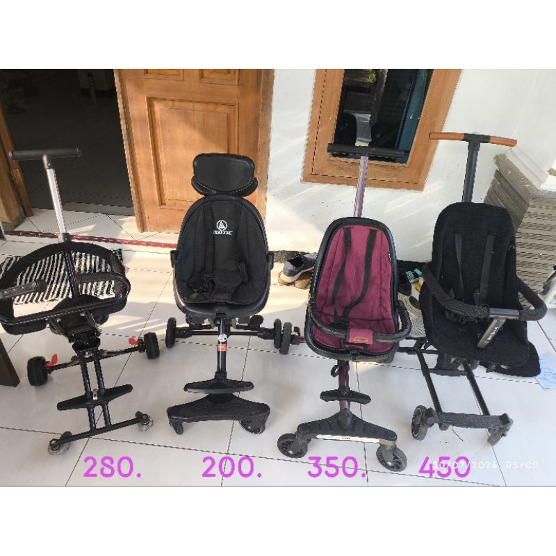 stroller lipat second preloved babyelle rider exotic