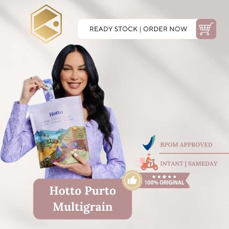 

Hotto Purto Multigrain with Purple Potato - Pouch